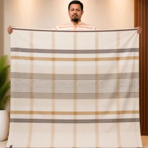 প্রিমিয়াম সুতি লুঙ্গি — শতভাগ কটন